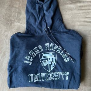 Navy Blue Johns Hopkins University Sweatshirt